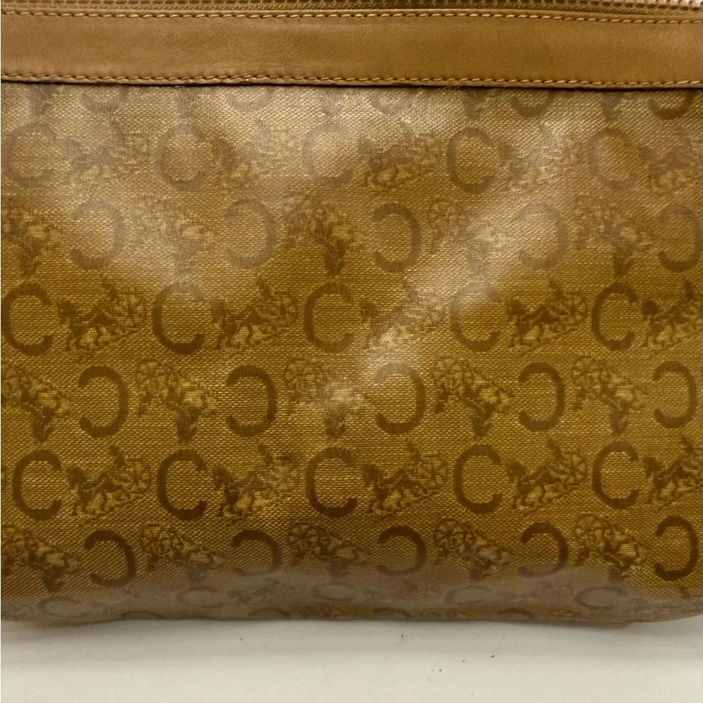 VTG. Celine Macadam Authentic leather clutch bag, Italy